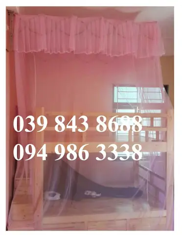 Màn Khung Xếp Cho Giường Tầng.