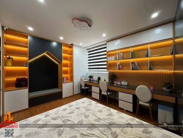 Một Số Công Trình Sử Dụng Gỗ Mdf Và Mfc An Cường Nội Thất Nguyễn Kim Đã Thi Công