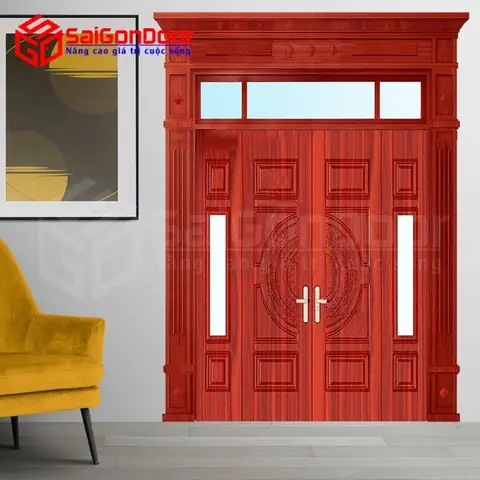 Nên Mua Cửa Thép Vân Gỗ Cần Thơ Ở Đâu Uy Tín?