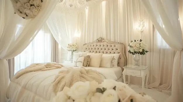 Trang Trí Phòng Cưới Với Hoa Tươi