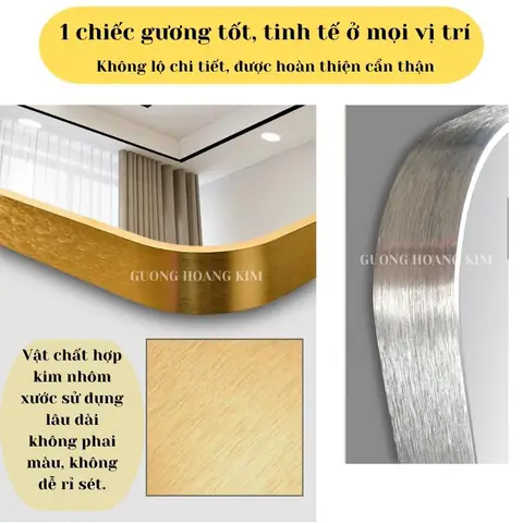 Gương Tròn Trang Điểm Treo Tường