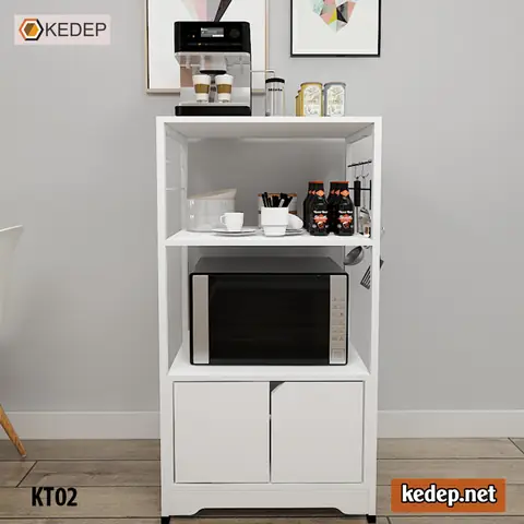 Kệ Bếp Bằng Gỗ Đẹp