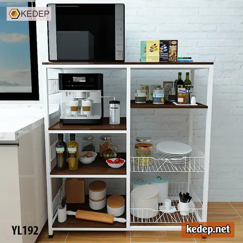 Kệ Bếp Bằng Gỗ Đẹp