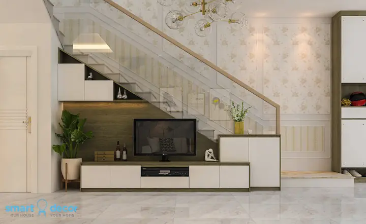 Tủ Tivi Gầm Cầu Thang