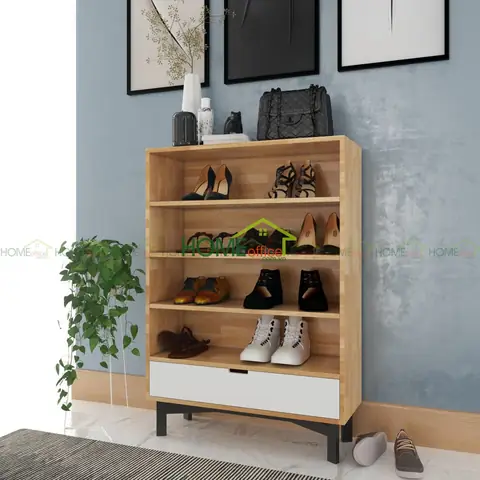 Mẫu Kệ Để Giày Bằng Gỗ