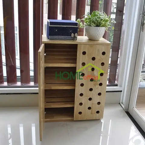 Mẫu Kệ Để Giày Dép Bằng Gỗ Giá Rẻ