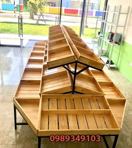 Tổng Hợp Mẫu Kệ Rau Củ Quả - Kệ Trái Cây Bền Đẹp Cho Cửa Hàng Thực Phẩm Sạch