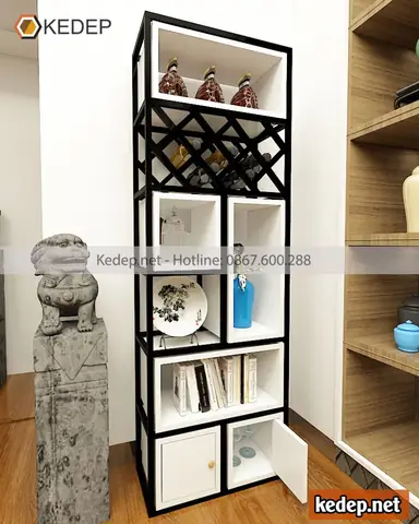 Kệ Vách Ngăn Kết Hợp Kệ Rượu Ms03 Kệ Vách Ngăn Kết Hợp Kệ Rượu Ms03