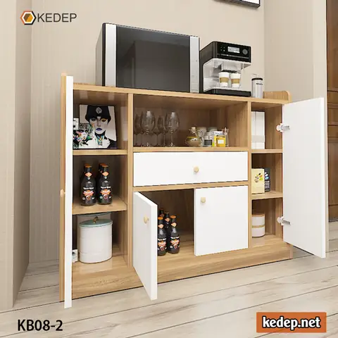 Kệ Gỗ Trang Trí Phòng Bếp Kb08-2 Kệ Gỗ Trang Trí Phòng Bếp Kb08-2