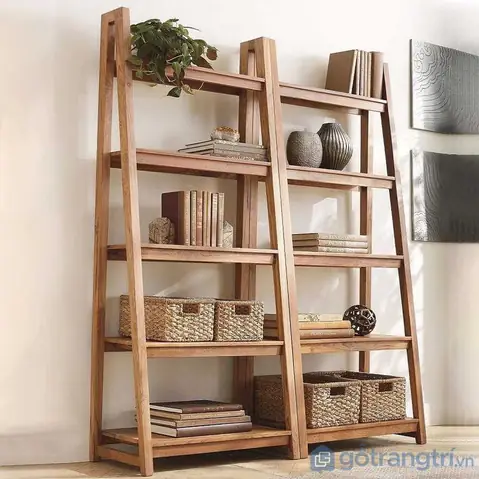 Kệ Trang Trí Gỗ Tự Nhiên