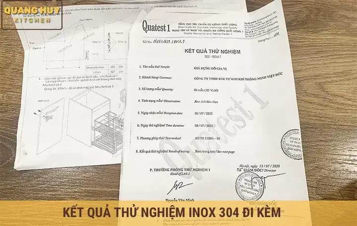 Inox 304 Bảo Hành Vĩnh Viễn Han Gỉ