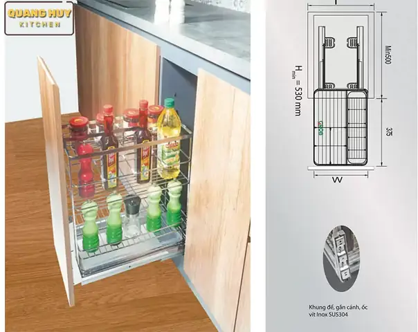 Lưu Ý: Với Kích Thước Lọt Lòng Lớn Hơn Kích Thước Ở Bảng Trên Thì Đều Lắp Vừa