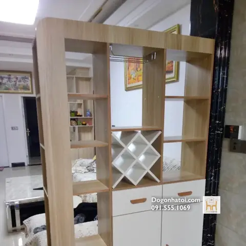 Kệ Rượu Trang Trí Phòng Khách