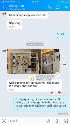 Kệ Rượu Trang Trí Phòng Khách