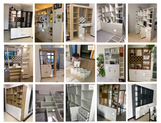 Kệ Rượu Trang Trí Phòng Khách