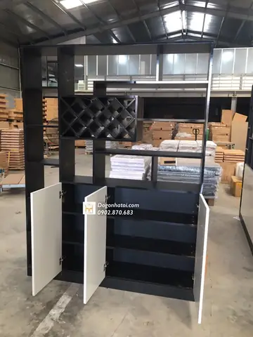 Kệ Rượu Trang Trí Phòng Khách