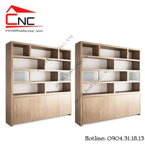 Kệ Sách Gỗ Đẹp Sang Trọng, Đẳng Cấp.