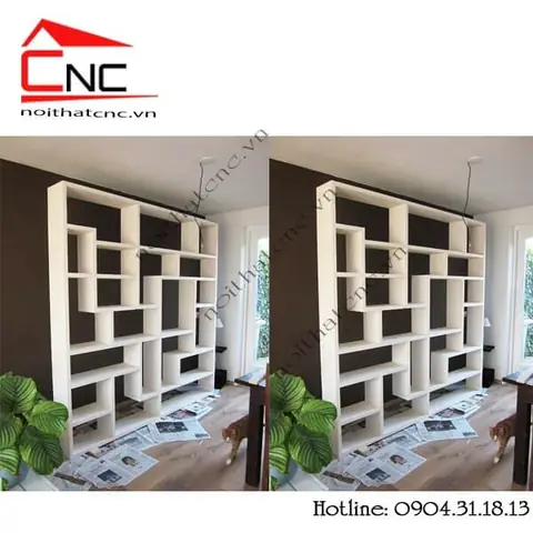 Kệ Sách Gỗ Đẹp Sang Trọng, Đẳng Cấp.