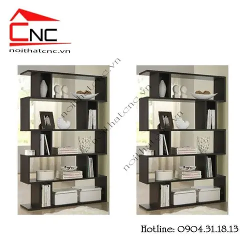 Kệ Sách Làm Vách Ngăn Đẹp Hiện Đại, Sang Trọng.