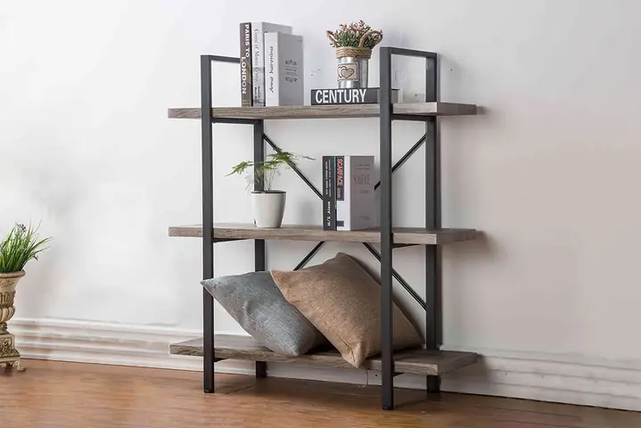 Mẫu 2: Kệ Gỗ Đẹp Hình Thang