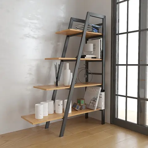 Mẫu 2: Kệ Gỗ Đẹp Hình Thang