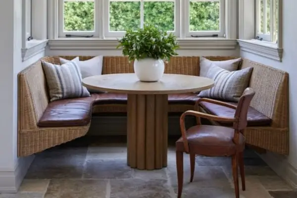 Sofa Ghế Chữ U Kết Hợp Bàn Ăn