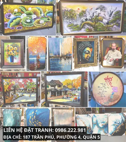 Khung Trang Trí Phòng Khách