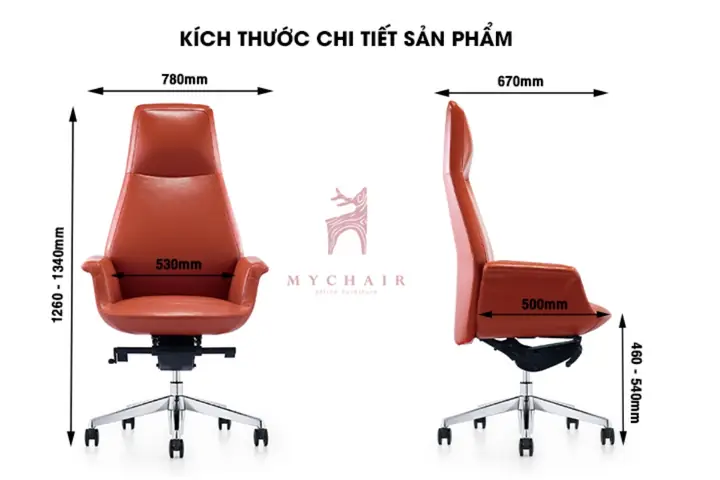 Vì Sao Cần Lựa Chọn Ghế Văn Phòng Có Kích Thước Chuẩn?