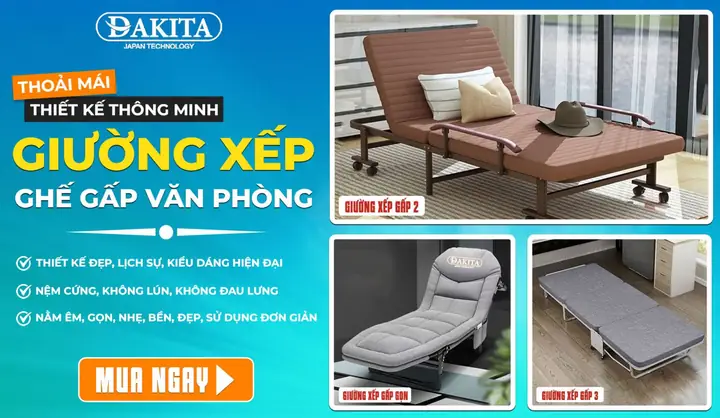 Kích Thước Giường Gấp Thông Minh