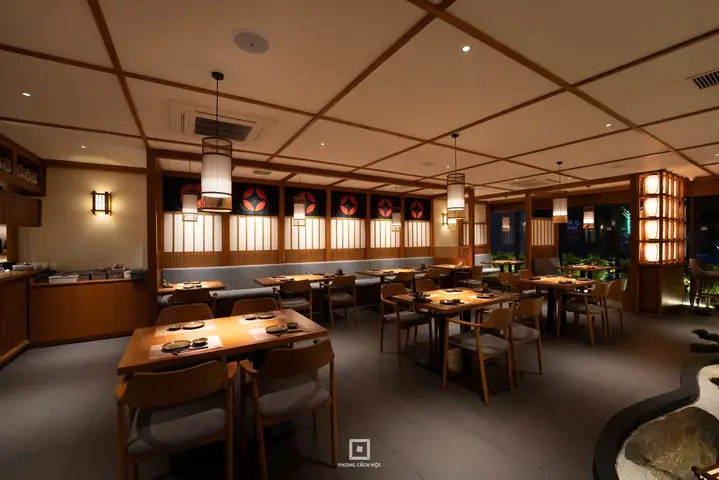 Mẫu Thiết Kế Nhà Hàng Nhật Theo Lối Kiến Trúc Tối Giản