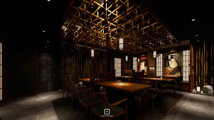 Lợi Ích Của Kiến Trúc Tối Giản Trong Thiết Kế Nhà Hàng Nhật