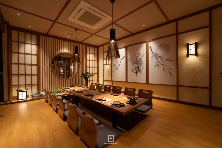 Mẫu Thiết Kế Nhà Hàng Nhật Theo Lối Kiến Trúc Tối Giản