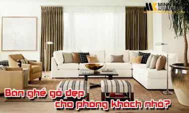 Top 10 Bộ Sofa Gỗ Chữ L Đẹp Siêu Hot Hiện Nay?