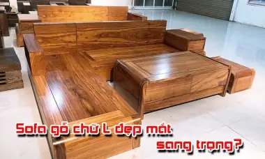 19 Mẫu Ghế Sofa Gỗ Nệm Hiện Đại Đẹp (2024)