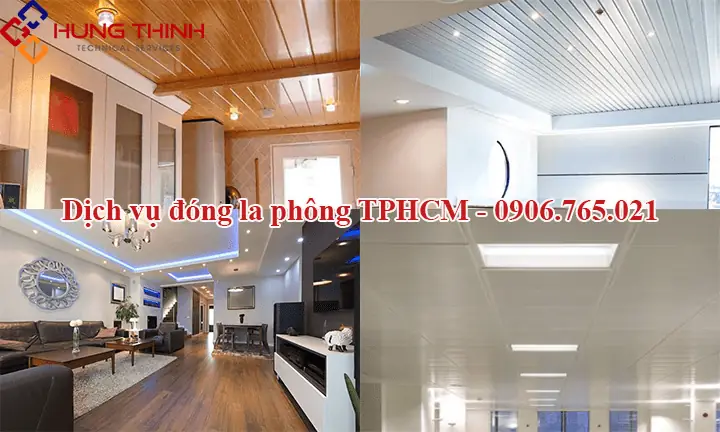 Gọi Thợ 24/7 – Công Ty Thi Công Đóng La Phông Nhà Uy Tín Nhất Tại Tphcm: