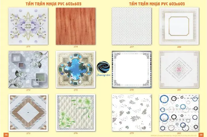 La Phông Nhựa Giả Gỗ