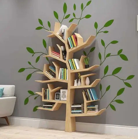 Kệ Sách Treo Tường Hình Cây Kệ Sách Treo Tường Hình Cây