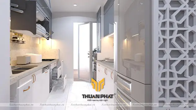 Làm Tủ Bếp Chung Cư Làm Tủ Bếp Chung Cư