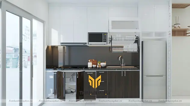 Kiểu Dáng Phù Hợp Cho Tủ Bếp Chung Cư Kiểu Dáng Phù Hợp Cho Tủ Bếp Chung Cư
