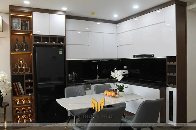 Làm Tủ Bếp Chung Cư Làm Tủ Bếp Chung Cư