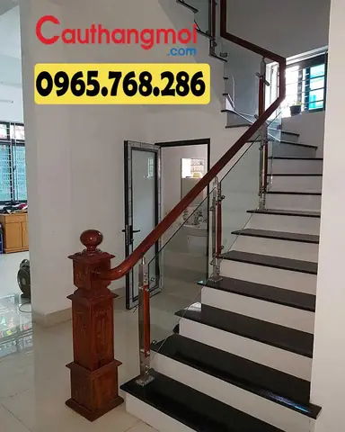 Top 50 Mẫu Lan Can Cầu Thang Gỗ Đẹp, Giá Rẻ Nhất 2023