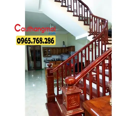 Top 50 Mẫu Lan Can Cầu Thang Gỗ Đẹp, Giá Rẻ Nhất 2023