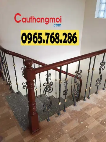 Top 50 Mẫu Lan Can Cầu Thang Gỗ Đẹp, Giá Rẻ Nhất 2023