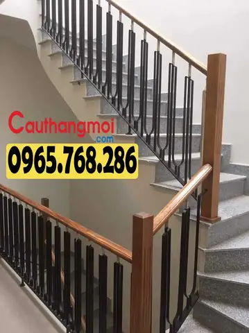 Top 50 Mẫu Lan Can Cầu Thang Gỗ Đẹp, Giá Rẻ Nhất 2023