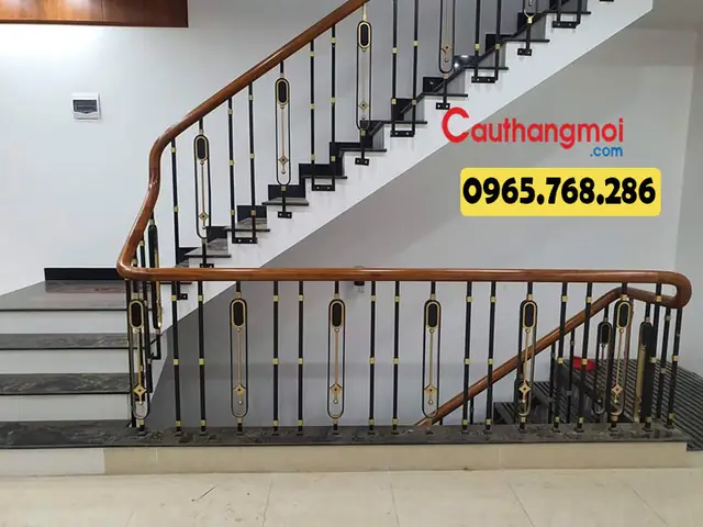 Top 50 Mẫu Lan Can Cầu Thang Gỗ Đẹp, Giá Rẻ Nhất 2023