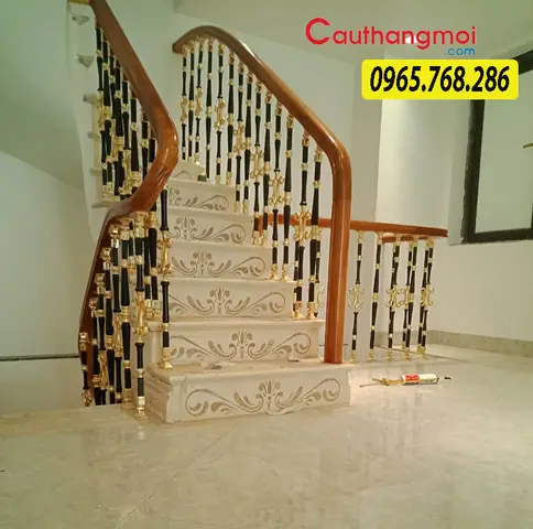 Top 50 Mẫu Lan Can Cầu Thang Gỗ Đẹp, Giá Rẻ Nhất 2023