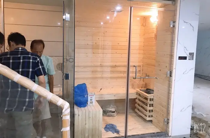 Bước 3: Tiến Hành Lắp Phòng Xông Hơi Khô