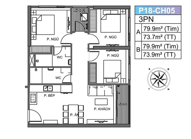 Mặt Bằng Căn Hộ Chung Cư 3 Phòng Ngủ Nội Thất Vinhomes Ocean Park Gia Lâm Mặt Bằng Căn Hộ Chung Cư 3 Phòng Ngủ Nội Thất Vinhomes Ocean Park Gia Lâm