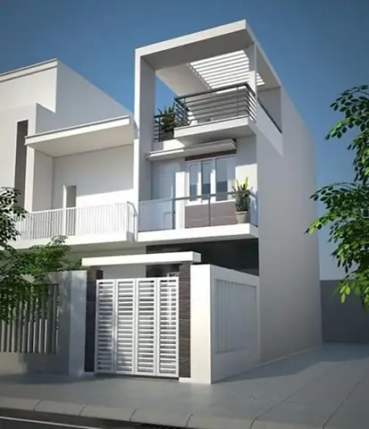 Tham Khảo Thêm Mặt Tiền Nhà Ống 2 Tầng 1 Tum Ai Nhìn Cũng Mê