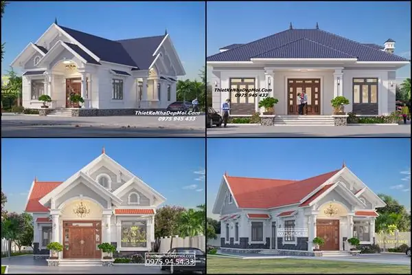 Hình Ảnh Cho Mẫu 9x13m Bản Vẽ Nhà Cấp 4 Sân Vườn: Hình Ảnh Cho Mẫu 9x13m Bản Vẽ Nhà Cấp 4 Sân Vườn: